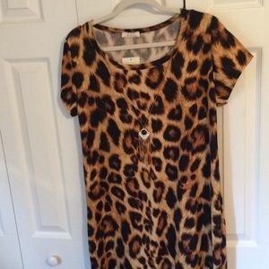 Leopard Print Dress
